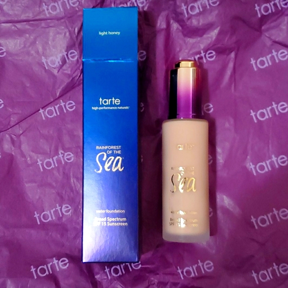 Tarte light honey water foundation